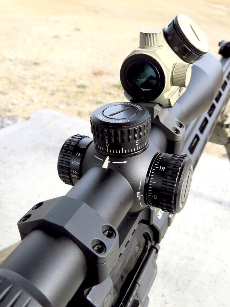 دوربین اسلحه ورتکس دیاموند بک تاکتیکال VORTEX DIAMONDBACK TACTICAL 4-16X44 FFP