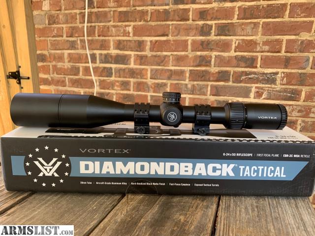 دوربین تفنگ ورتکس Vortex Diamondback Tactical 6-24x50 FFP