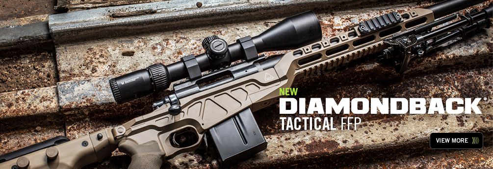 دوربین تفنگ ورتکس Vortex Diamondback Tactical 6-24x50 FFP